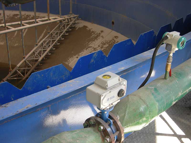 OMAL電動蝶閥在煤炭開采和洗選業(yè)的應用